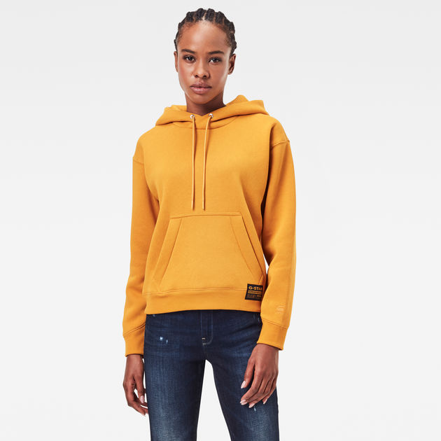 Premium Core Hoodie Yellow G STAR NZ