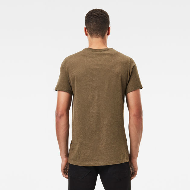 brown g star shirt