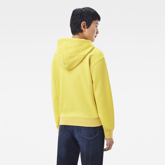 g star yellow hoodie