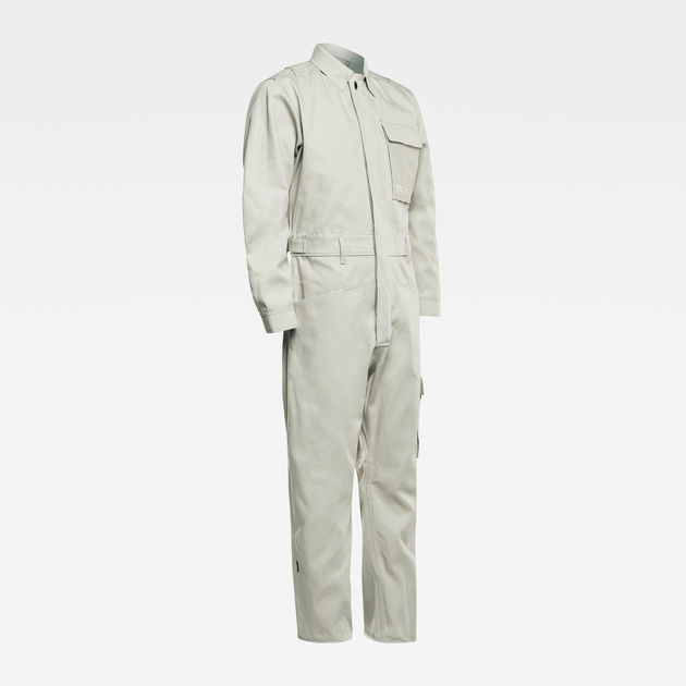 GSRR Selvedge Boilersuit Grey G STAR US