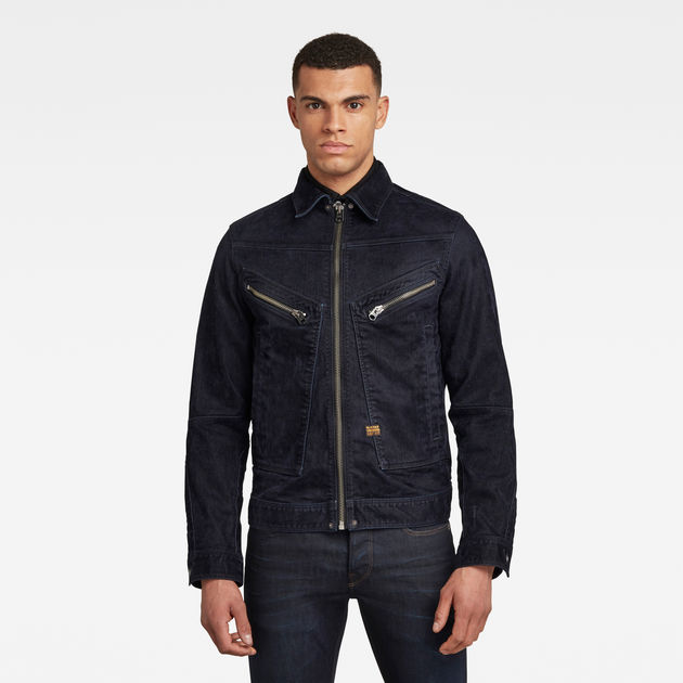 Veste Air Force Denim Bleu fonce G STAR FR