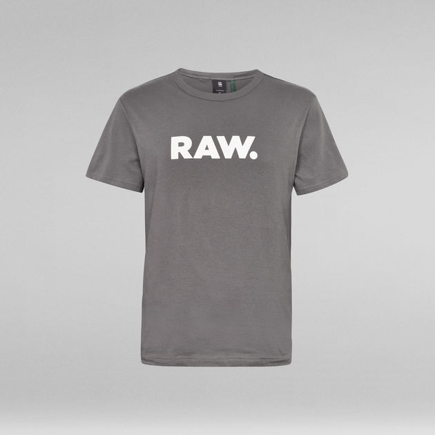 skrivestil Korrespondance Spole tilbage Holorn T-Shirt | Grey | G-Star RAW®