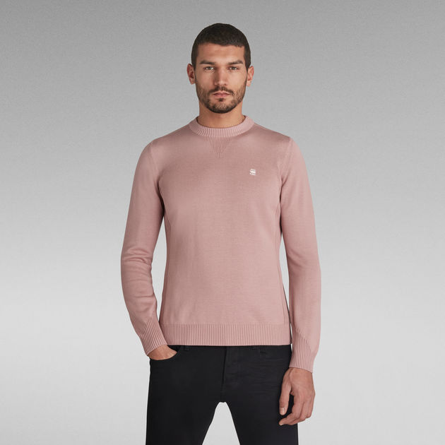 gegevens waterbestendig Gelijk Classic Sport Knitted Sweater | Pink | G-Star RAW®