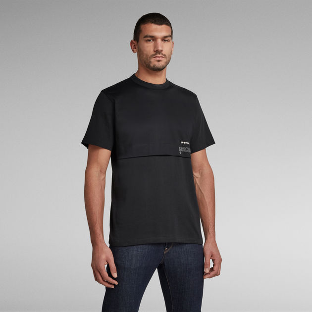 baggy t shirt and jeans