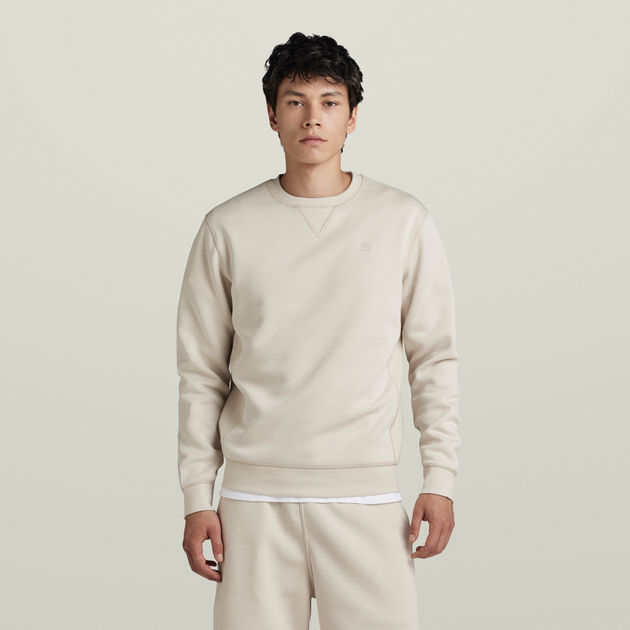 Premium Core Sweater | Beige | G-Star RAW®