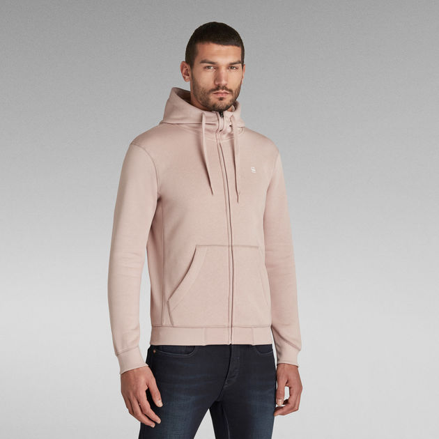 pink g star hoodie