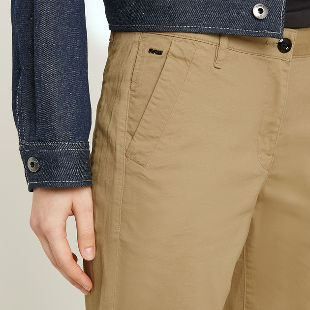 g star bronson mid waist skinny chino