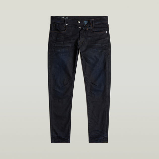 D-Staq 5-Pocket Slim Jeans | Dark Aged 