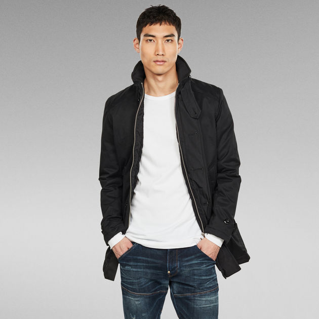 Padded Trenchcoat Schwarz G-STAR® AT