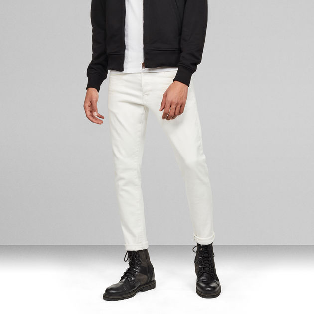 3301 Slim Jeans | White | G-STAR® US