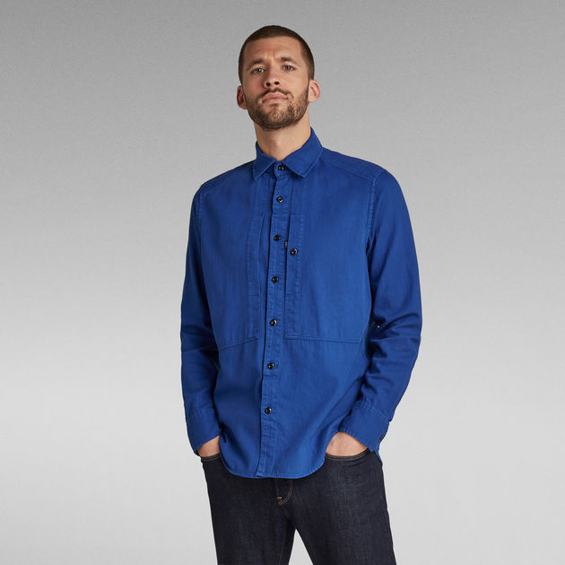 G-STAR RAW（ジースターロゥ）の「Panelled Pocket Slim Shirt