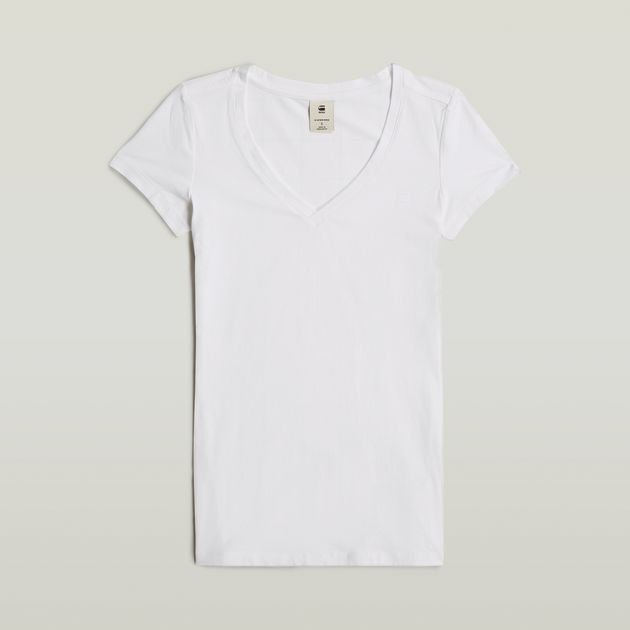 white cap sleeve t shirt