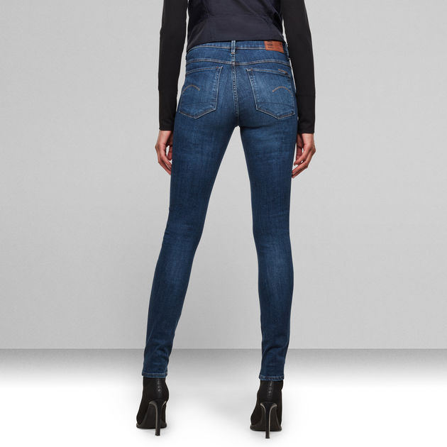 Uitbreiding Overtollig timmerman 3301 High Waist Skinny Jeans | Medium blue | G-Star RAW®