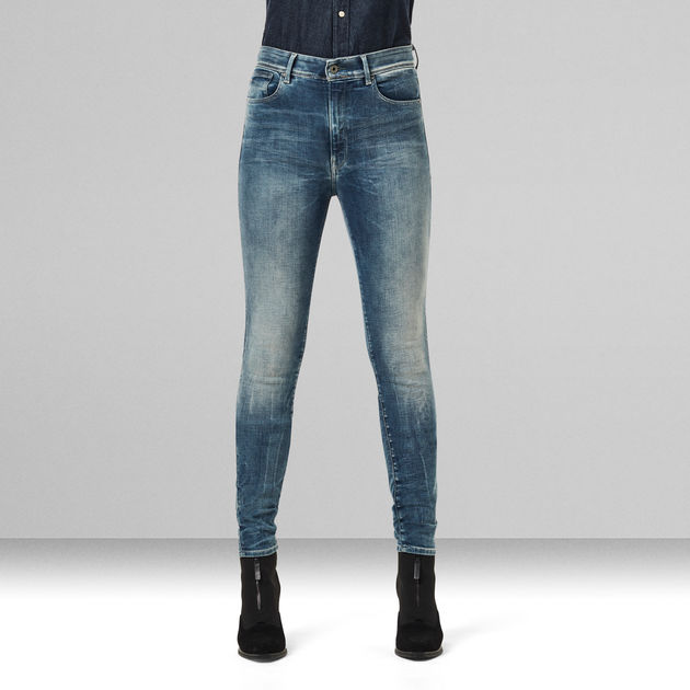送料込★G-Star★ Kafey Ultra-High Waist Skinny デニム Kafey Ultra High Skinny Jeans | Medium blue | G-STAR® US