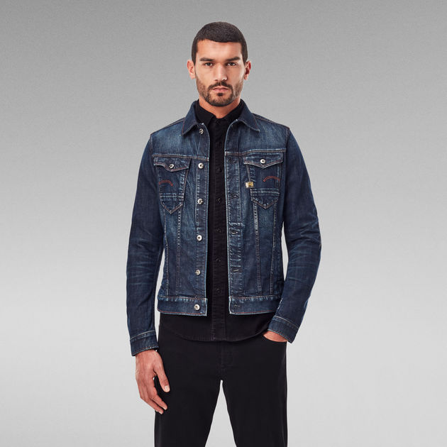 Veste Arc 3D Slim C | Bleu foncé | G-Star RAW® CA