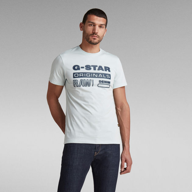 US Light RAW® blue | G-Star | Originals Graphic T-Shirt HD
