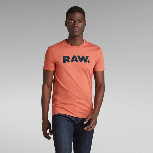 Interpersoonlijk serveerster distillatie RAW. Slim T-Shirt | Red | G-Star RAW®