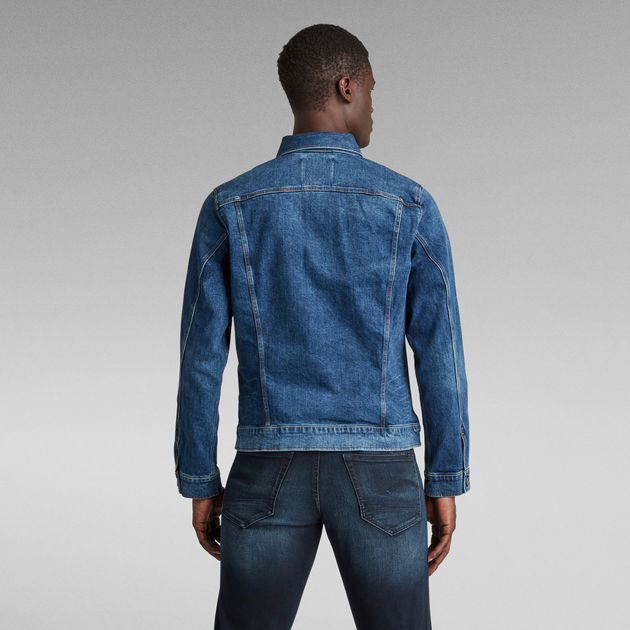 3301 Slim Jacket | Medium blue | G-Star RAW®