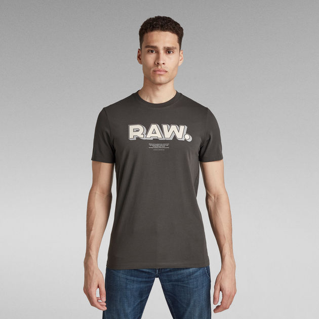 RAW. Slim T-Shirt | Grey | G-STAR® US