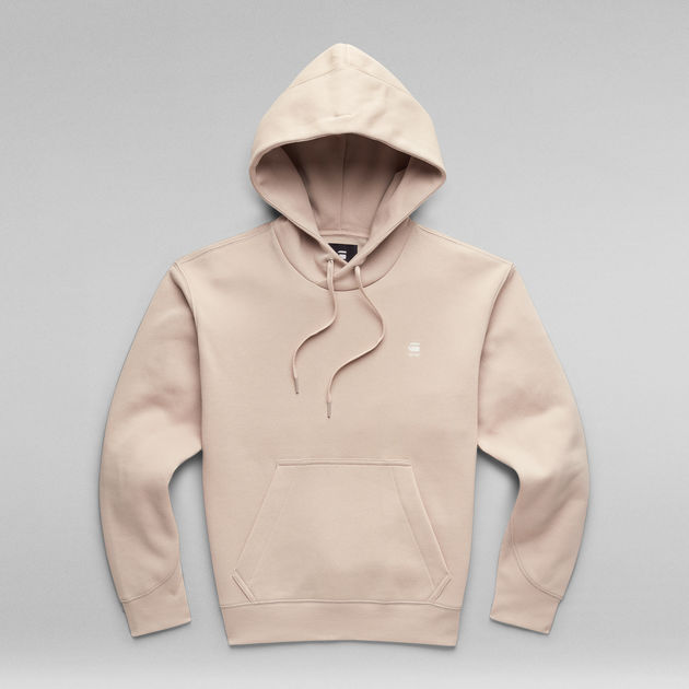 beige color hoodie