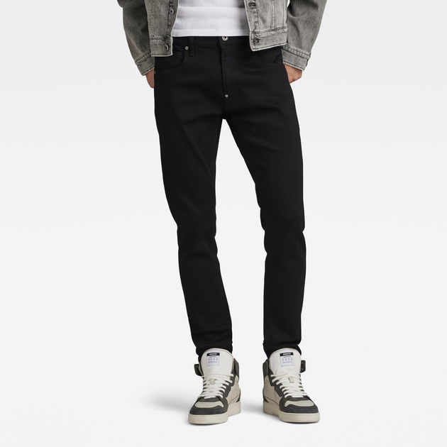 g star black jeans mens