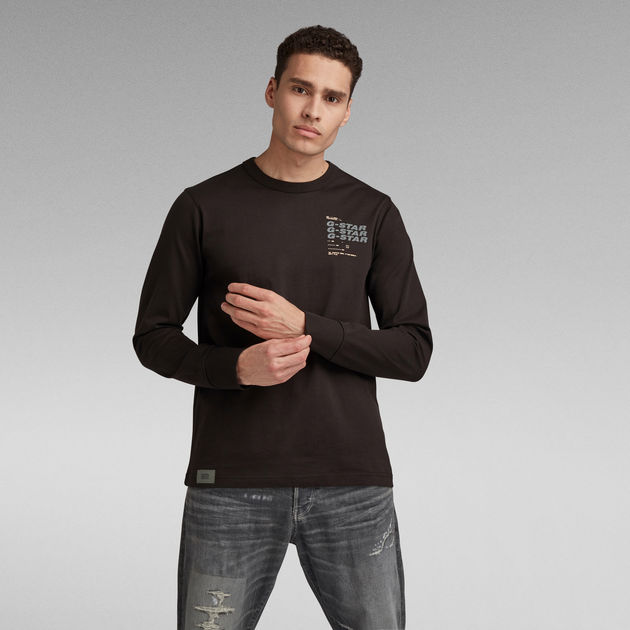 Mens Shirts G Star Long Sleeve Shirt G Star Long Sleeve T Shirt Sale