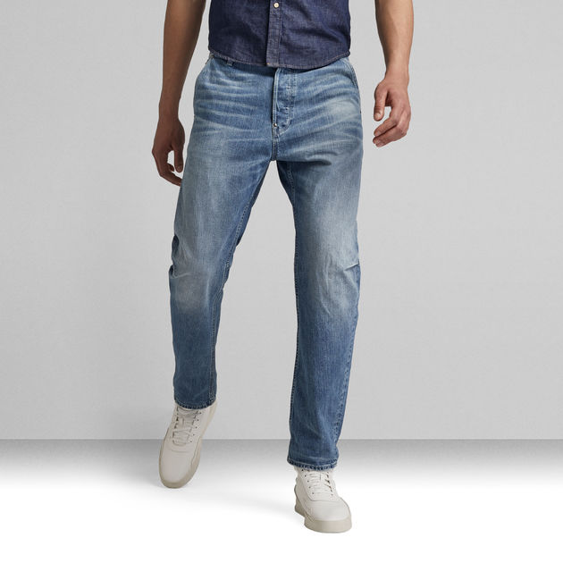 Grip 3D Relaxed Tapered Jeans | Medium blue | G-Star RAW® SG