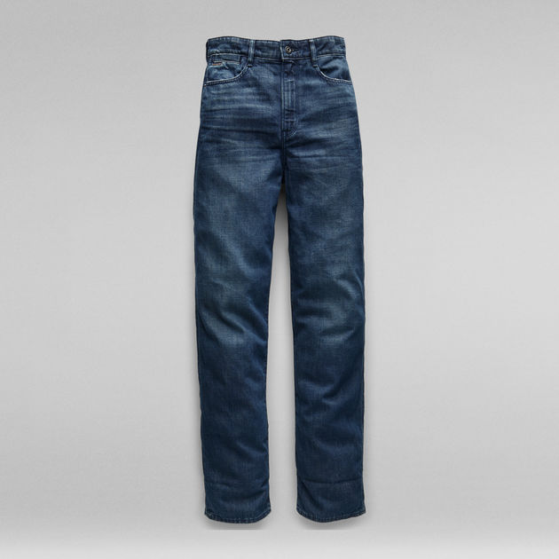Tålmodighed Sammenligning Mod Tedie Ultra High Straight Jeans | Dark blue | G-Star RAW®