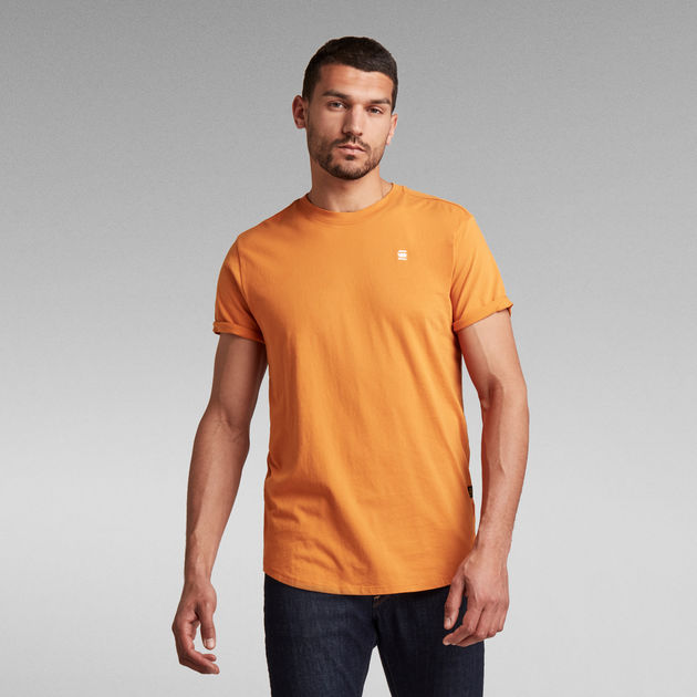 t shirt for men orange