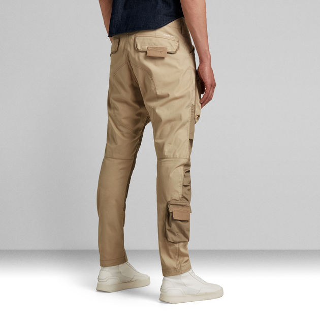 khaki cargo capris