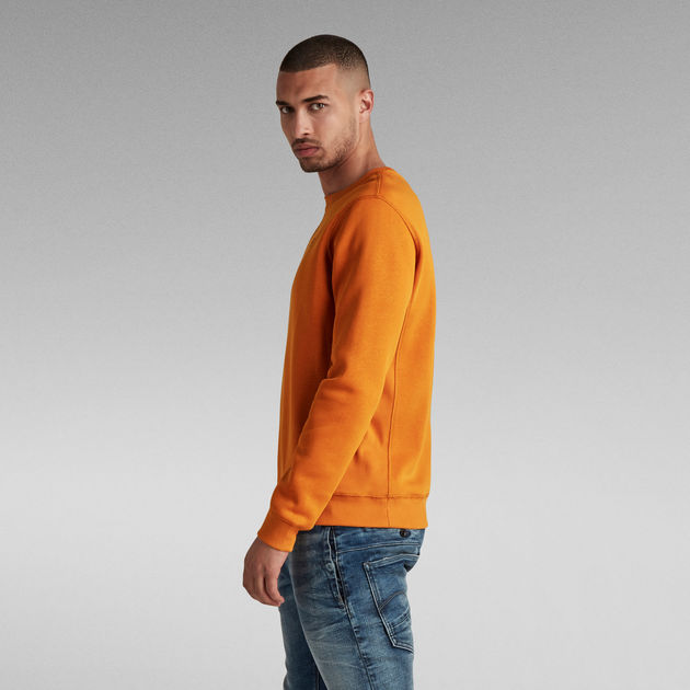 orange g star hoodie