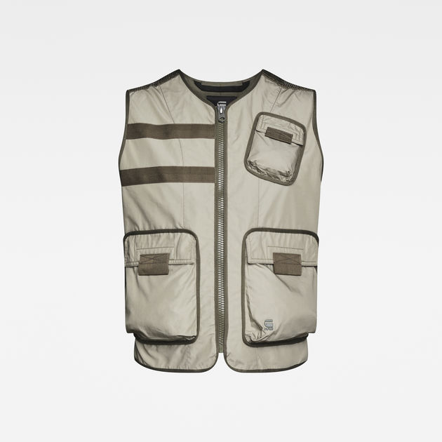 g star multi pocket vest