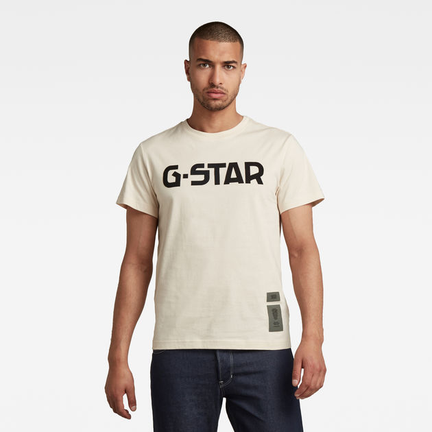 einde Over het algemeen Correct G-Star T-Shirt | Beige | G-Star RAW®