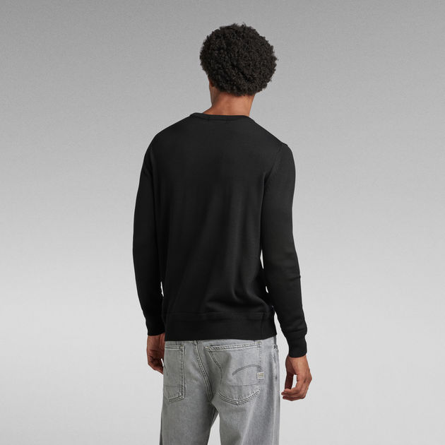 g star raw black sweater