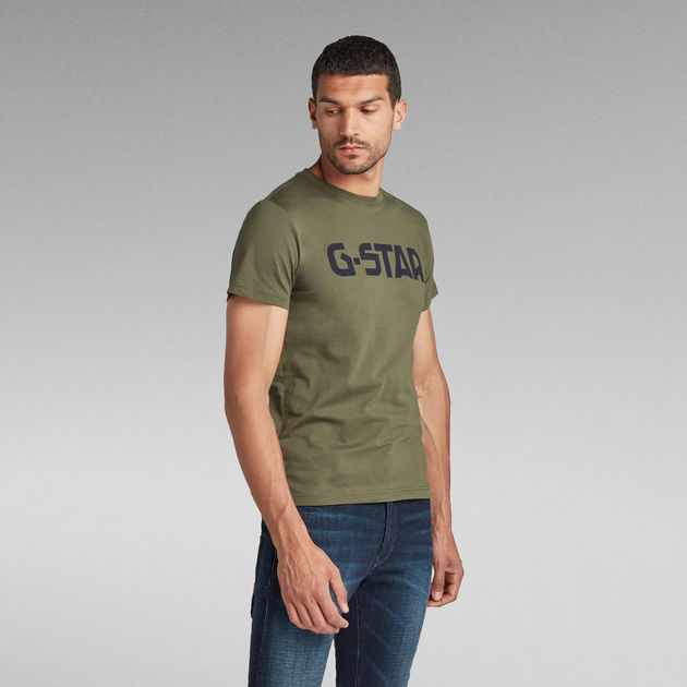 G Star T Shirt Green G STAR US