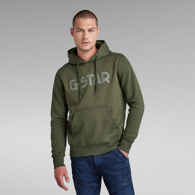 | G-Star US Hooded Sweater G-Star Green RAW® |