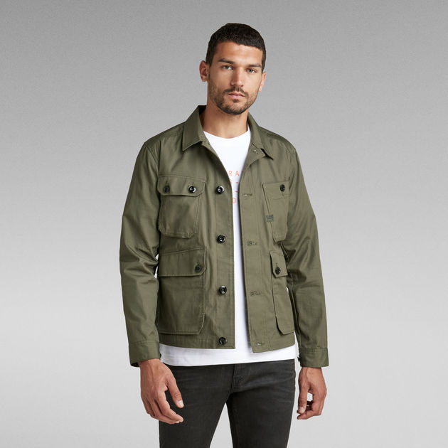 Field Overshirt Green G-STAR® US