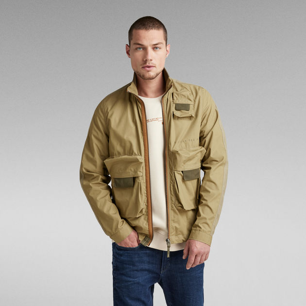 Zip Pocket Bomber | Green | G-Star RAW® US