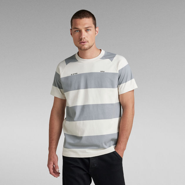 Decisión Oblea Besugo Stripe Raglan T-Shirt | Multi color | G-Star RAW®