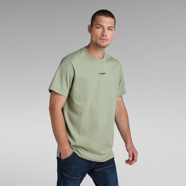 G-star RAW Vêtements Tops & T-shirts T-shirts Manches courtes T-Shirt Unisex Center Logo Loose 