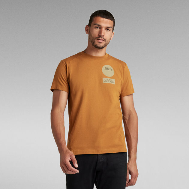 | G-Star US T-Shirt Moto Brown | RAW®