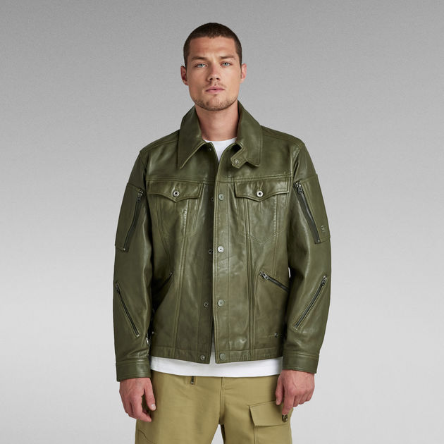 Flight Combat Zippy Jacket | Green | G-STAR® US