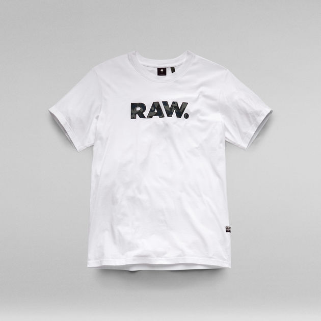 Kiezen Geslagen vrachtwagen Schep RAW. Graphic T-Shirt | ホワイト | G-Star RAW®