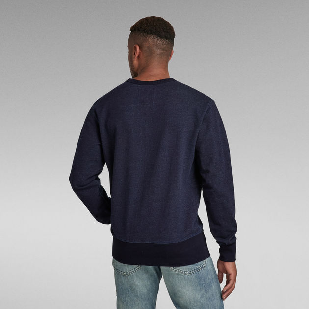 g star blue sweater