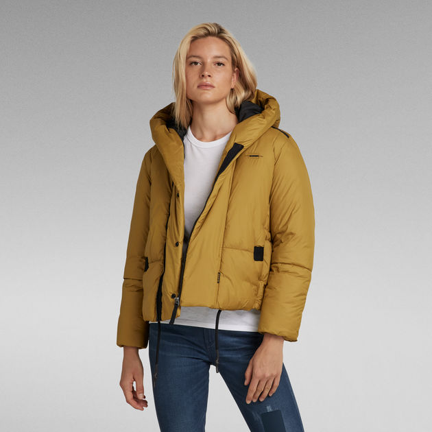 G Whistler Short Padded Jacket Yellow G-STAR® TW