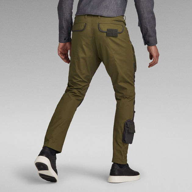 3D Straight Tapered Cargo Pants