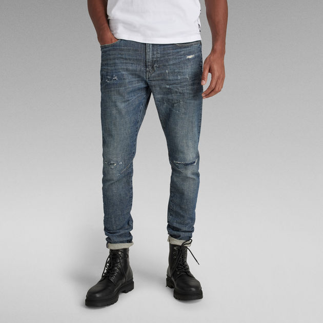 D-Staq 3D Slim Jeans | Medium blue | G-STAR® US