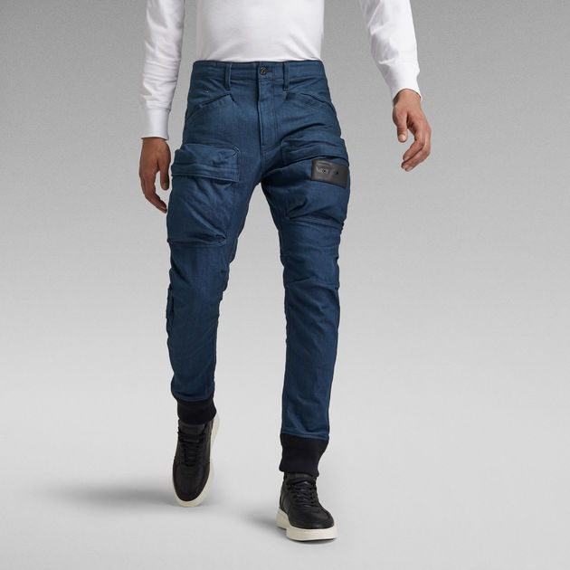 Relaxed Tapered Cargo Pants | Dark blue | G-Star RAW® TW