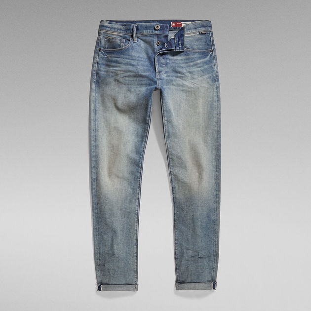 vervormen Retentie badge 3301 Slim Selvedge Jeans | Light blue | G-Star RAW®