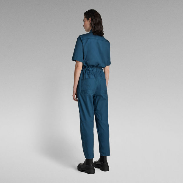 Womens Clothing Jumpsuits and rompers Full-length jumpsuits and rompers G-Star RAW Army Ss Jumpsuit,blue 